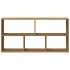 Estante de pared madera ingeniería roble artisian 100x25x50