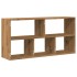 Estante de pared madera ingeniería roble artisian 100x25x50