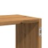 Estante de pared madera ingeniería roble artisian 100x25x50