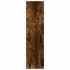 Estantería madera de ingeniería roble ahumado 60x30x114