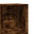 Estantería madera de ingeniería roble ahumado 60x30x114