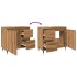 Armario de baño madera de ingeniería roble artisan 65x33x60
