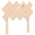 Estructura de cama con cabecero madera maciza 90x200