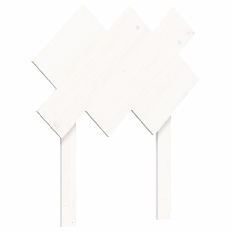 Estructura de cama con cabecero madera maciza