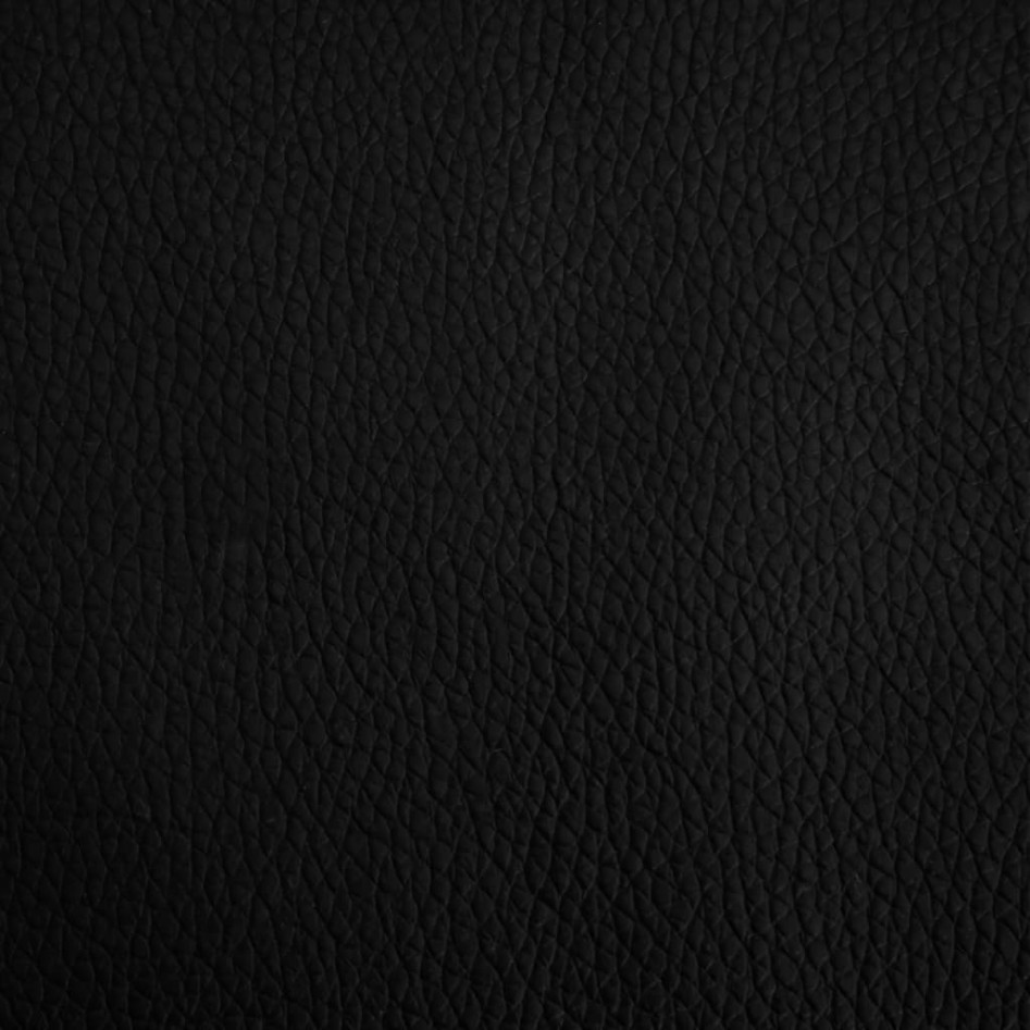 Sofá para niños de cuero sintético negro 70x45x30