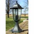Lámpara de jardín 2 uds aluminio verde