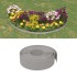Borduras de jardín 3 uds polietileno gris 10 m 15