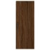 Aparador alto madera contrachapada roble marrón 34,5x34x180
