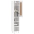 Aparador alto madera contrachapada blanco 34,5x34x180