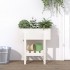 Jardinera madera maciza de pino blanco 62x30x69