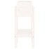 Jardinera madera maciza de pino blanco 62x30x69