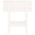 Jardinera madera maciza de pino blanco 62x30x69