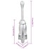 Ancla plegable cuerda hierro fundido galvanizado plata 6