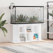 Soporte para acuario madera de ingeniería blanco 120x40x60 cm