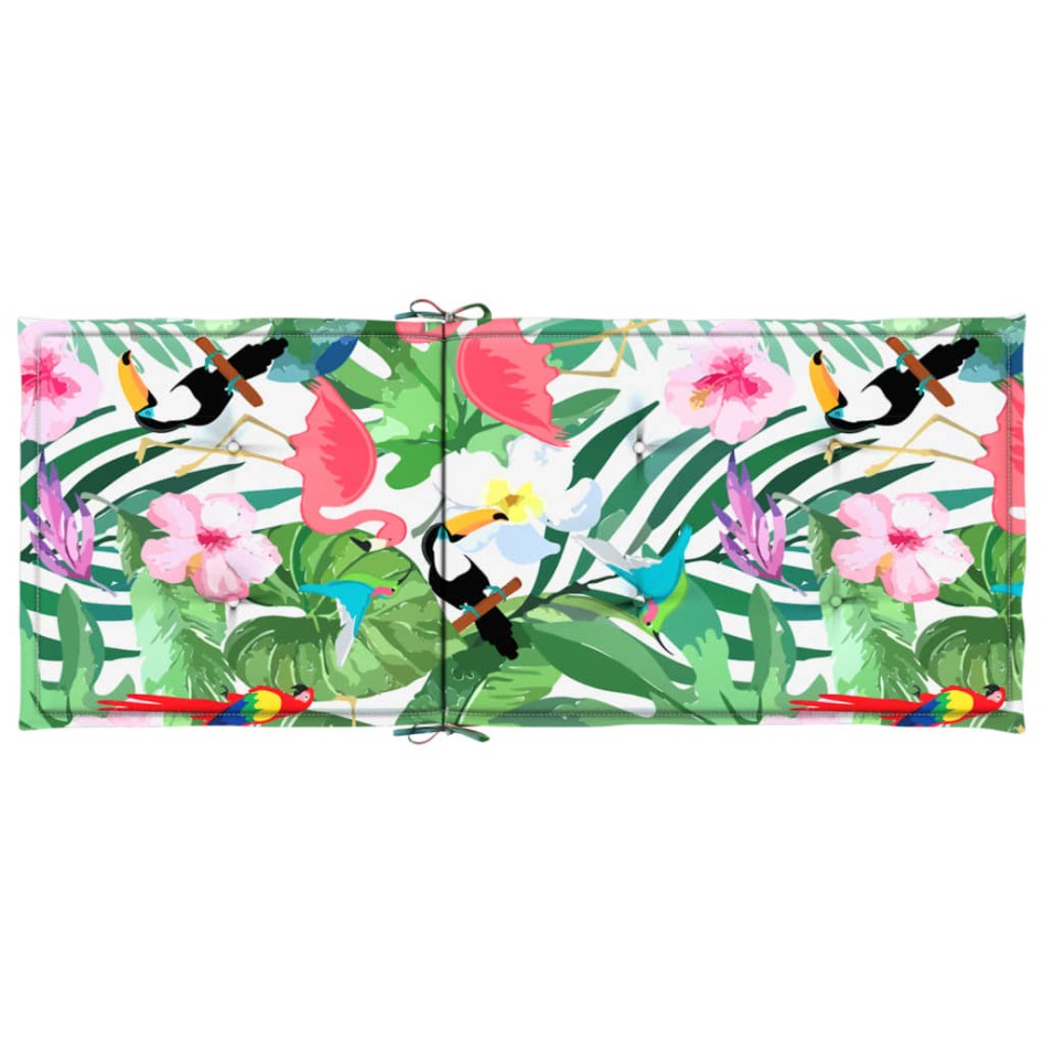 Cojines para sillas con respaldo alto 4 uds tela