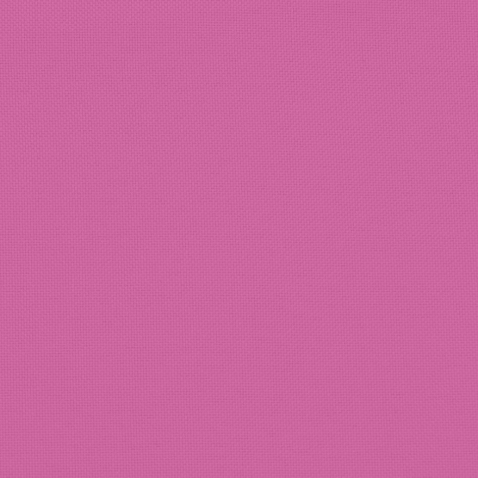 Cojines para banco de jardín 2 uds tela rosa 200x50x7