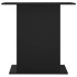 Soporte para acuario madera de ingeniería negro 75x36x72,5