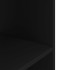 Soporte para acuario madera de ingeniería negro 75x36x72,5