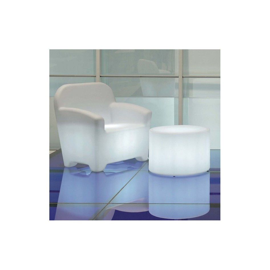 Sillón vintage iluminado