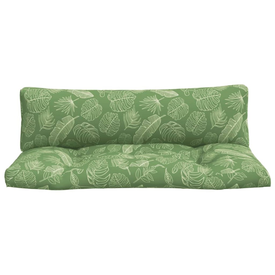 Cojines para palés 2 unidades tela Oxford estampado de