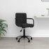 Silla de oficina giratoria de terciopelo