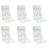 Cojines silla respaldo alto 6 uds tela Oxford estampado