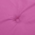 Cojines de silla de jardín 6 uds tela rosa 40x40x3