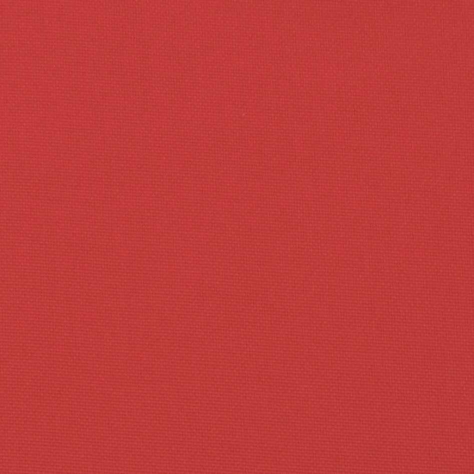 Cojines de silla de jardín 6 uds tela Oxford rojo 40x40x3
