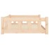 Cama para perros madera maciza de pino 105,5x75,5x28