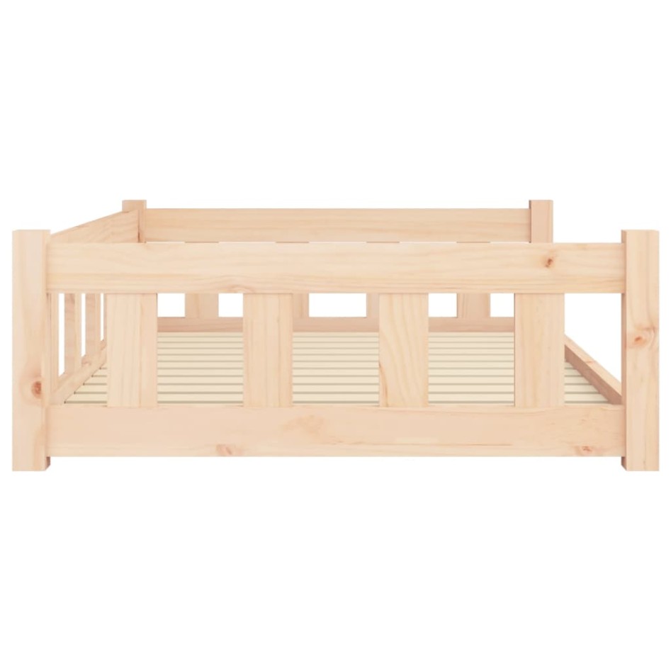 Cama para perros madera maciza de pino 105,5x75,5x28