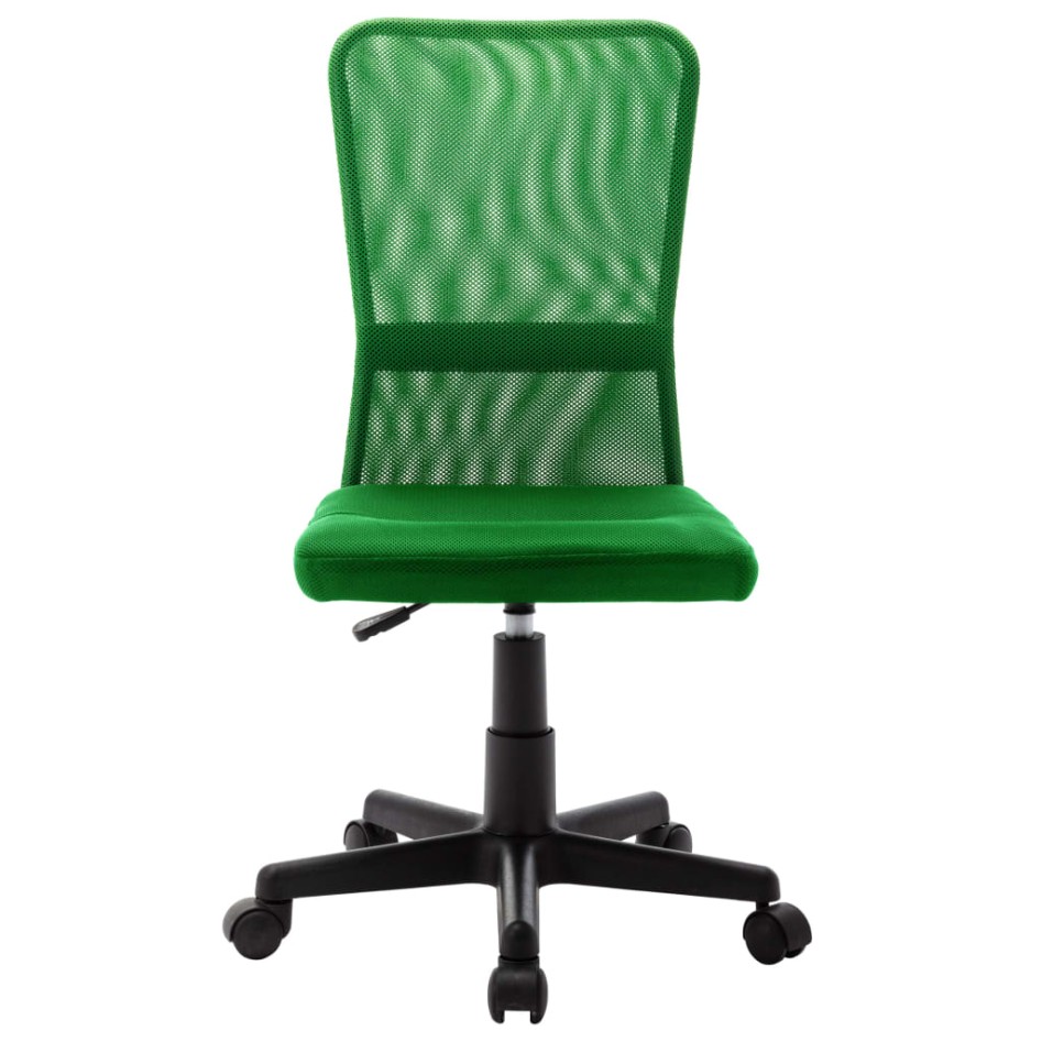 Silla de oficina de tela de malla verde 44x52x100
