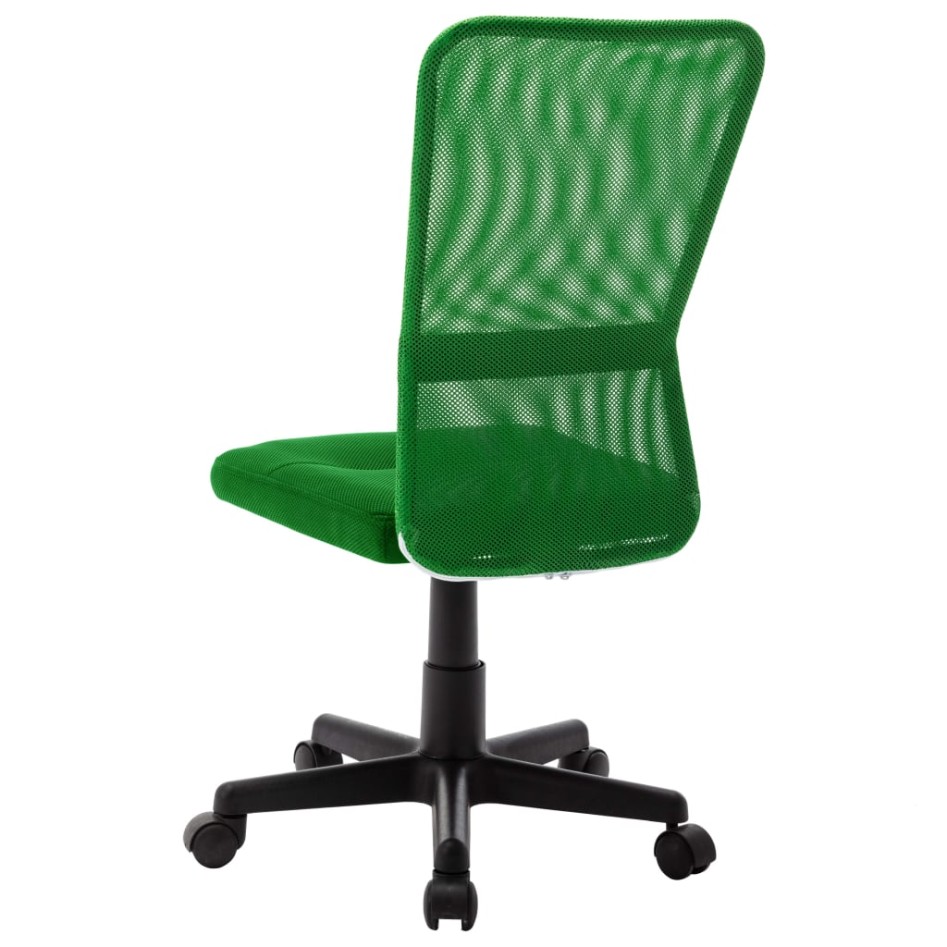 Silla de oficina de tela de malla verde 44x52x100
