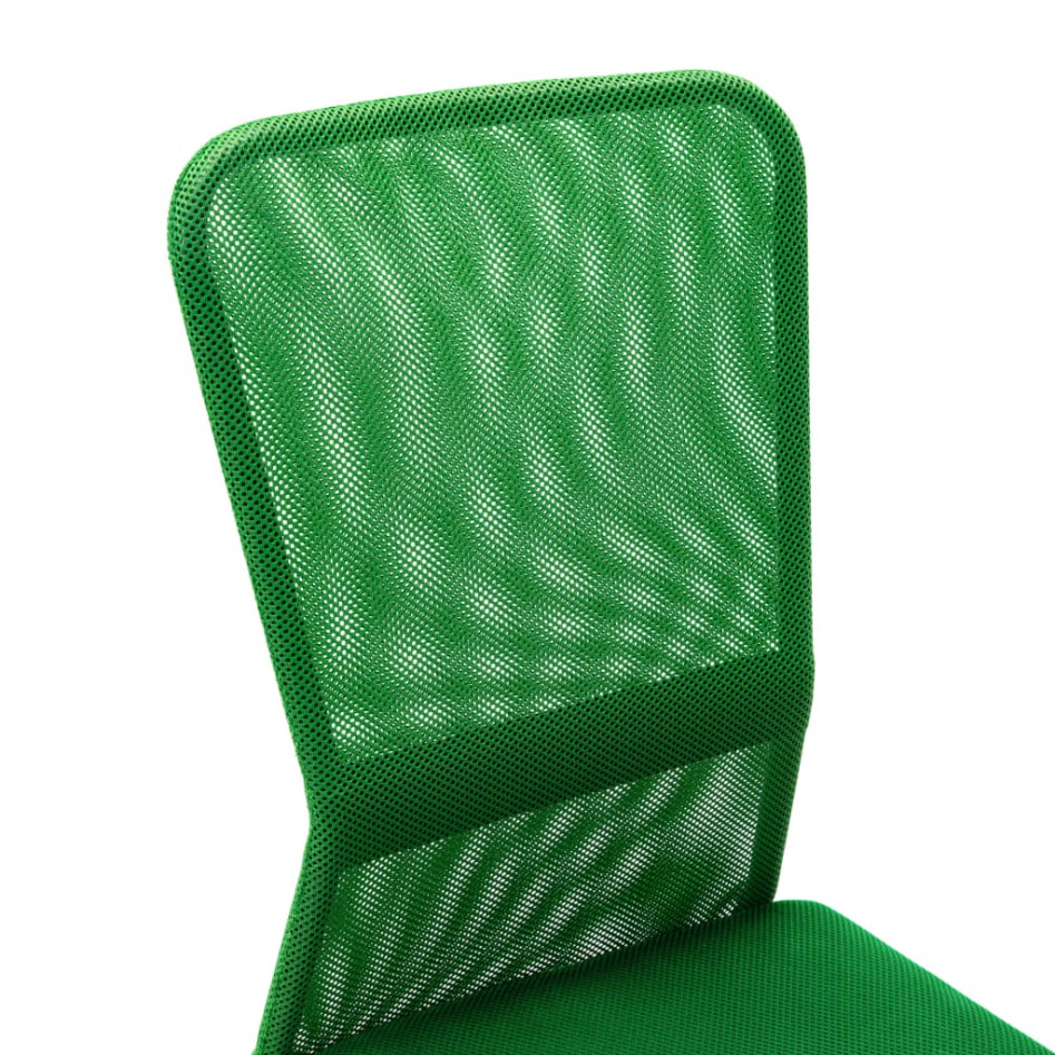 Silla de oficina de tela de malla verde 44x52x100
