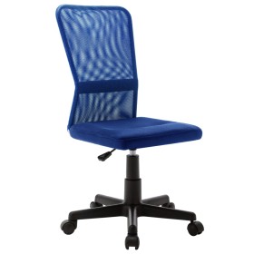 Silla de oficina de tela de malla azul 44x52x100