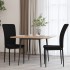 Sillas de comedor 2 unidades terciopelo