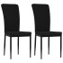 Sillas de comedor 2 unidades terciopelo