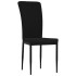 Sillas de comedor 2 unidades terciopelo