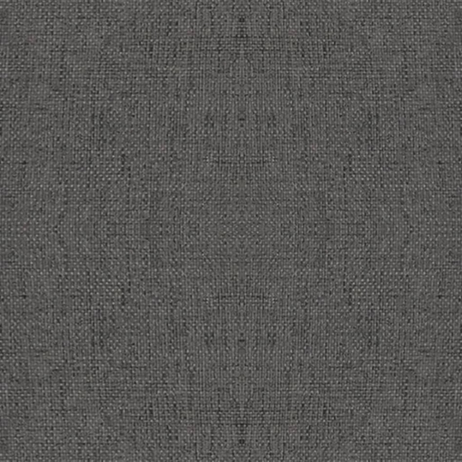 Taburete con patas de madera tapizado tejido gris