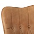 Sillón orejero de lona