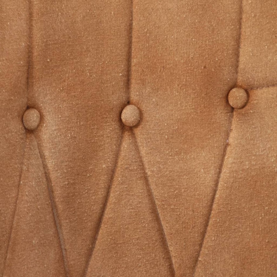 Sillón orejero de lona