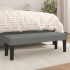 Banco de tela gris oscuro 100x30x30