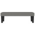 Banco de tela gris oscuro 100x30x30