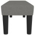 Banco de tela gris oscuro 100x30x30