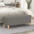Banco de tela gris oscuro 100x35x41