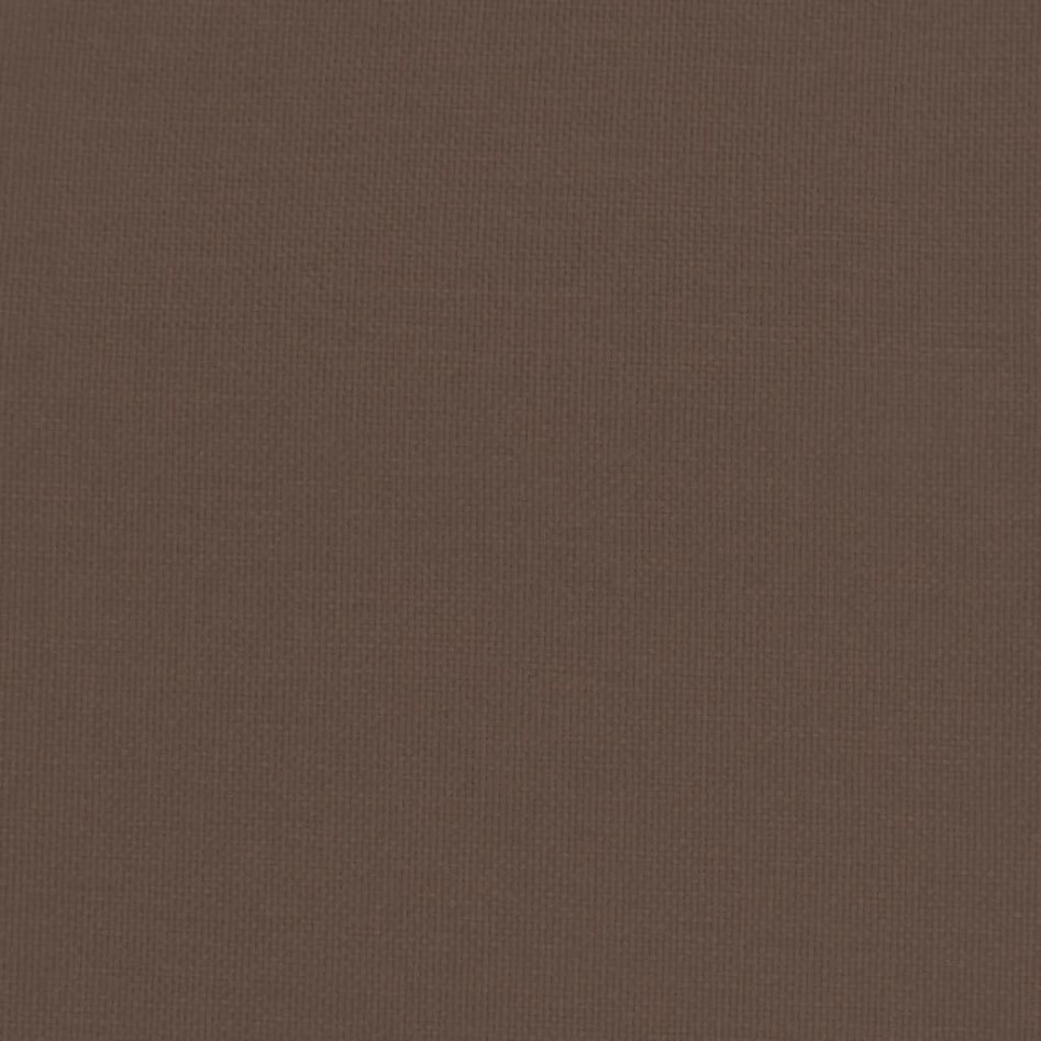 Sillón de relax de tela marrón