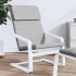 Sillón de relax de tela gris