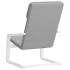 Sillón de relax de tela gris