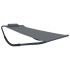 Tumbona de acero gris 200x90