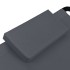 Tumbona de acero gris 200x90