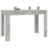 Mesa de comedor de madera de ingeniería gris 120x60x76